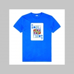 karta " Kráľ " pánske tričko materiál 100% bavlna značka Fruit of The Loom